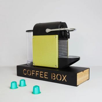 ארגונית מגירה מעוצבת לקפסולות קפה Coffee Box