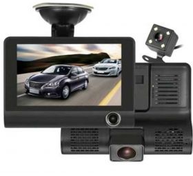 מצלמת רכב HD מקצועית 3 מצלמות